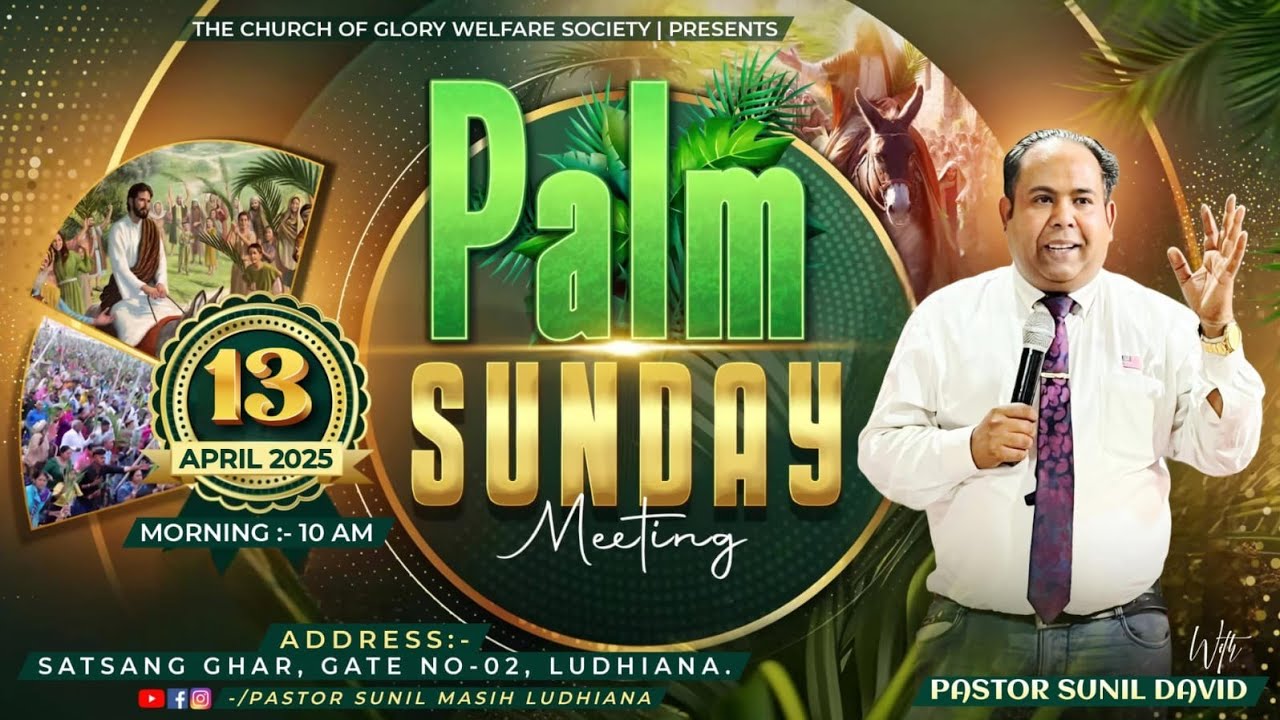 Live streaming of Pastor Sunil Ministry - YouTube