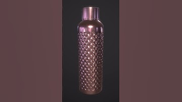Bottle 3D model in Autodesk MAYA 2023 (with portfolio render). #ytshorts #shorts #viral #photoshop