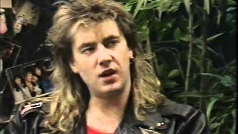 Def Leppard 1988 Interview (108 of 100+ Interview Series)