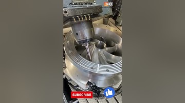 Autodesk Powermill 5 axis machine work #delcam #5axismachining