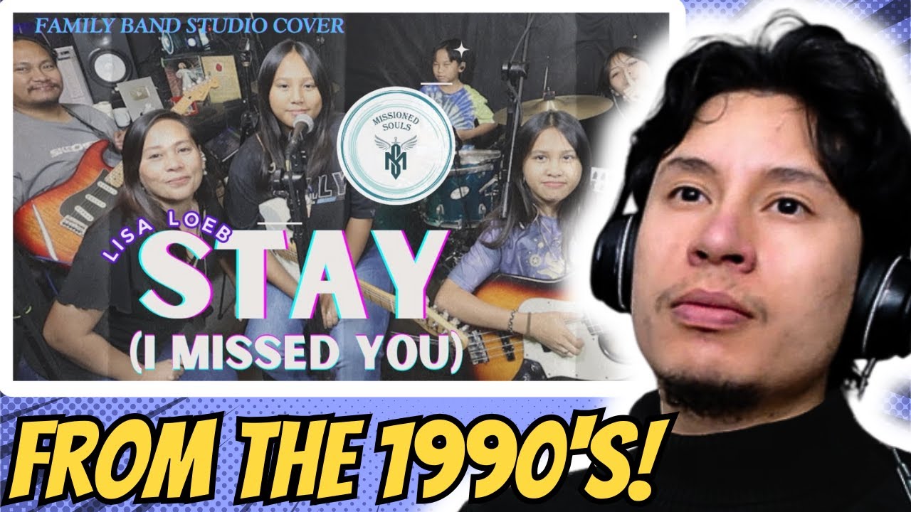 ARTIST REACTS! | Stay by Lisa Loeb | Missioned Souls | Family band - studio cover