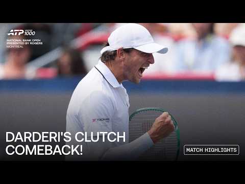 Video Nuno Borges vs Luciano Darderi Highlights | Montreal Masters 2026 Round 4