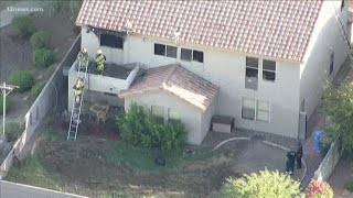 4-year-old trapped inside a house fire