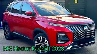 Nouveau MG Hector 2023 Facelift | Intérieur, Extérieur, Safety screenshot 3