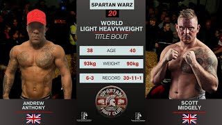 Andrew Anthony Vs Scott Midgley Spartan Warz 20