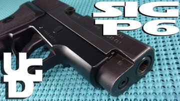 Sig Sauer P6 1st Look Review Cop Gun from the Bucket