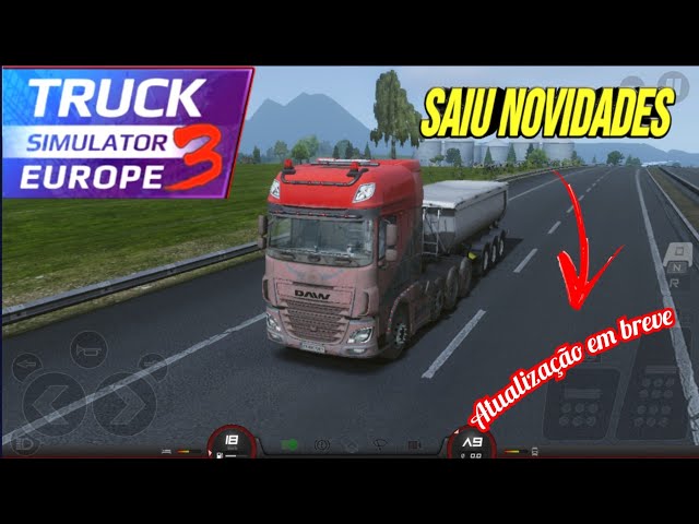 SAIU NOVIDADES TRUCK SIMULATOR EUROPE 3!!! 🤯🤯🤯 