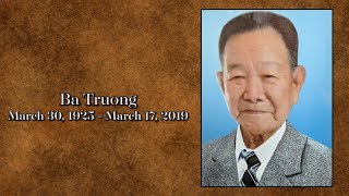 Ba Truong Keepsake Video