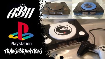 ABH | Personalised Hand Painted PlayStation 1 (PS1) Consoles