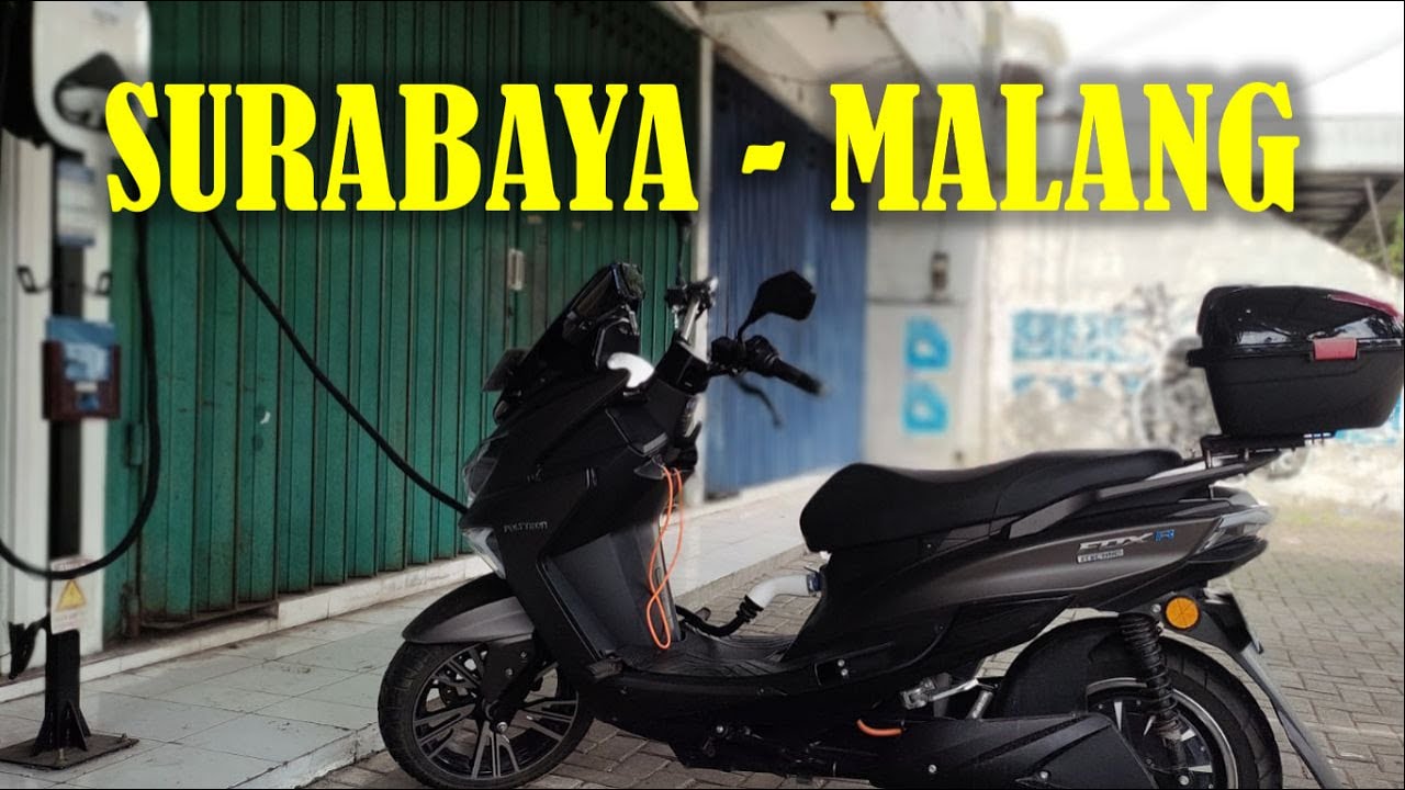 SURABAYA - MALANG PAKE MOTOR LISTRIK | POLYTRON FOX R