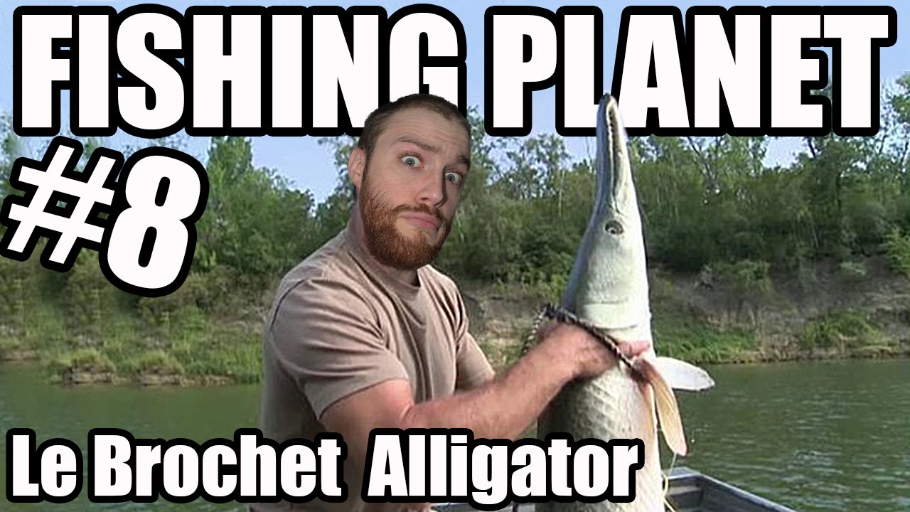 Fishing River Monster, Brochet Alligator ! 8 FR YouTube