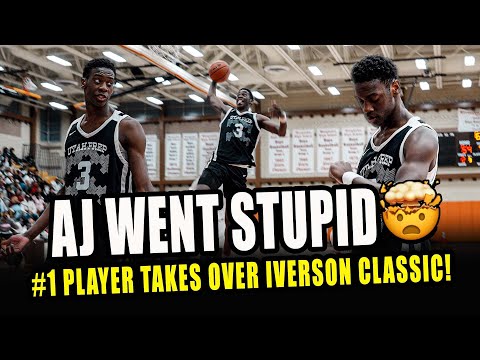 AJ Dybantsa pulled up to New Jersey and went STUPID against the Patrick School!🔥🍿
