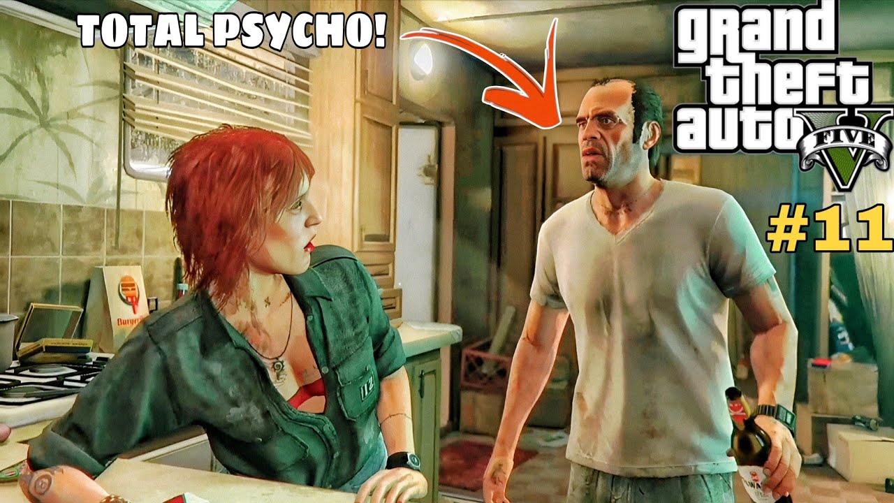 TREVOR FINALLY ARRIVES AND THINGS GOT CRAZY! | GTA 5 GAMEPLAY #11