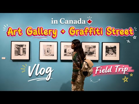 Fun Field Trip | Art, Graffiti & Toronto streets 🎨🇨🇦 | Art College Field Trip | Humber College thumbnail