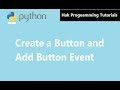 Python GUI Tutorial #3:Create Button and Add Button Event in Urdu/Hindi