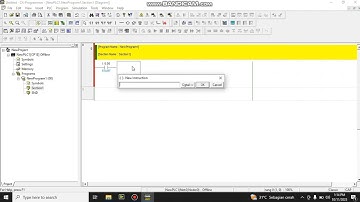 Tutorial Simulasi Instruksi Keep, Timer, Counter , Difu, Difd dan Compare Menggunakan  CX-Programmer