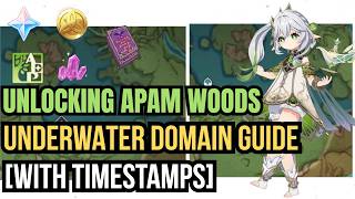 How To Unlock The Coordinates of Sun and Rain Domain &amp; Waypoint | Genshin Impact Guide