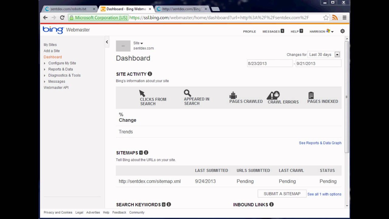Getting indexed in bing yahoo search engine optimization tutorial