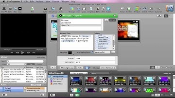 ProPresenter 5 - Messages