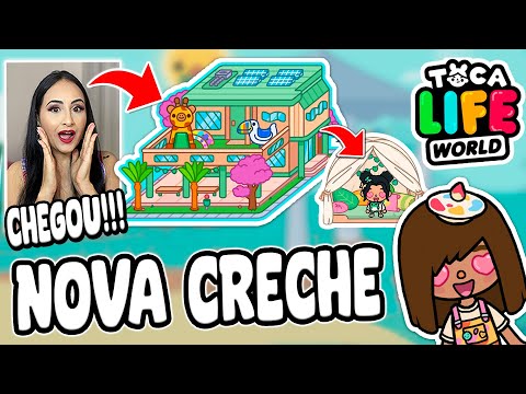 😱👉CHEGOU!!! NOVA CRECHE