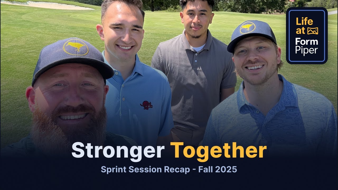Stronger Together: FormPiper Fall 2025 Sprint Session at Lake Rabun