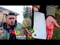 Real life fruit ninja vs meat cleaver  axe dont try this