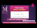 TIFR GS 2026|| Absolute eigen values of sinA| Step By Step Complete Solution