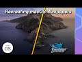 Trying to recreate macOS Wallpapers in Microsoft Flight Simulator 2020!