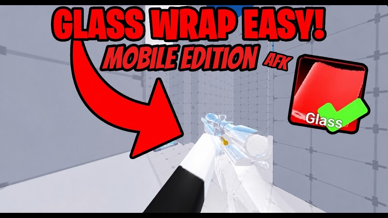 QUICKEST Way To Get Glass Wrap In Rivals.. (Mobile Edition) - YouTube