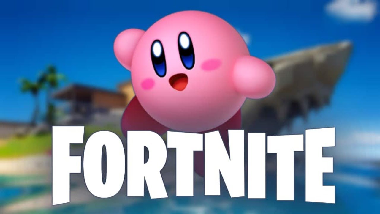 Leaked NINTENDO KIRBY Crossover in Fortnite (Party Royale) YouTube