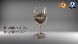 How to Model a Wine Glass in Blender and Keyshot