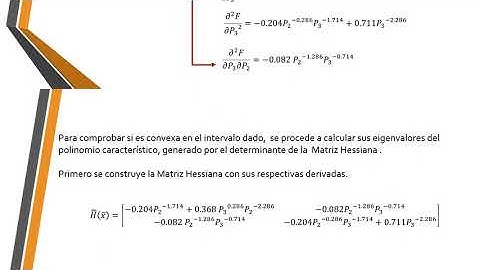 Optimización Multivariable