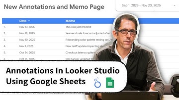 Annotations in Looker Studio Using Google Sheets