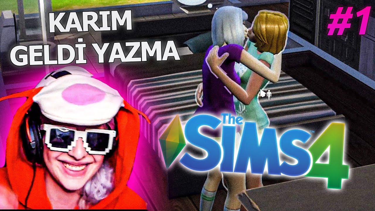 KARIM GELDİ YAZMA  The Sims 4 #1