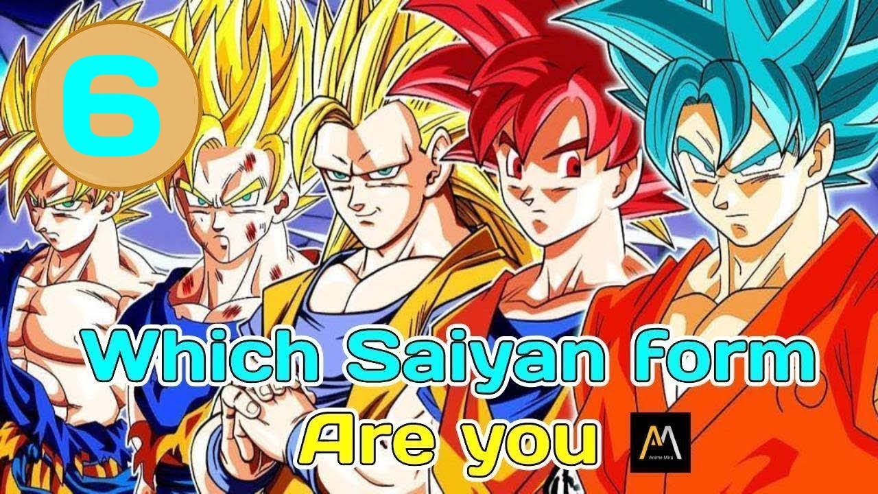 Which Saiyan Form Are You Dragon Ball Test Episode 6 YouTube