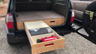 DIY 3rd Gen 4Runner Rear Drawers from Solid Wood Worx