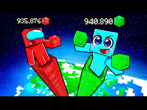 Torre de RUBY vs Torre de ESMERALDA en Minecraft!