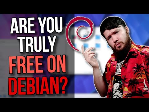 Is Debian Really A Free Software Distro?