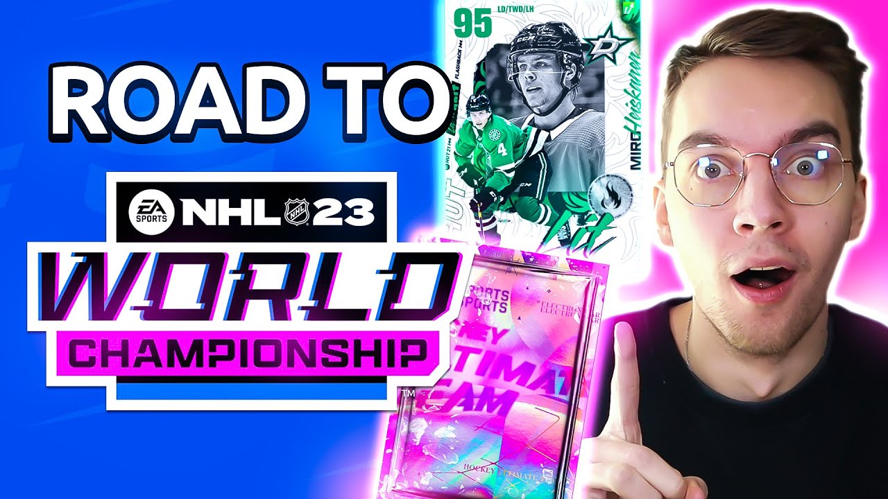 NHL 23 Дорога к чемпионату мира №8 *РАНГ 1, НАБОРЫ И НОВАЯ КОМАНДА*