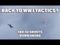 YAK-52 Shoots Down Drone in Ukraine