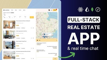 React Node.js Real Estate App Full Tutorial | MERN Stack App & Real-time Chat