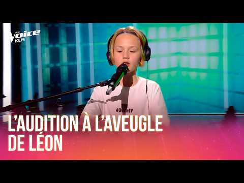 Léon sings "Louxor, j'adore" by Philippe Katerine | The Voice Kids 2026 | Blind Auditions