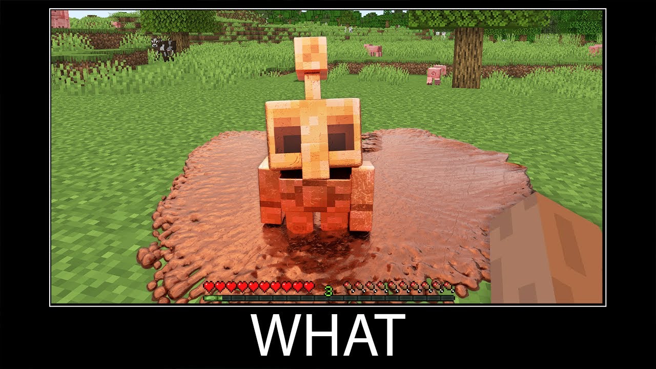 Minecraft wait what meme part 175 realistic minecraft copper golem