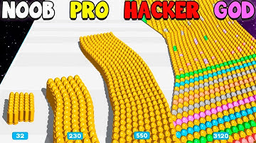 Bullet Army Run — NOOB vs PRO vs HACKER vs GOD