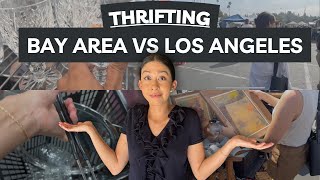 8 LA Thrift Stores in 2 Days + Rose Bowl + Bay Area Thrift Haul