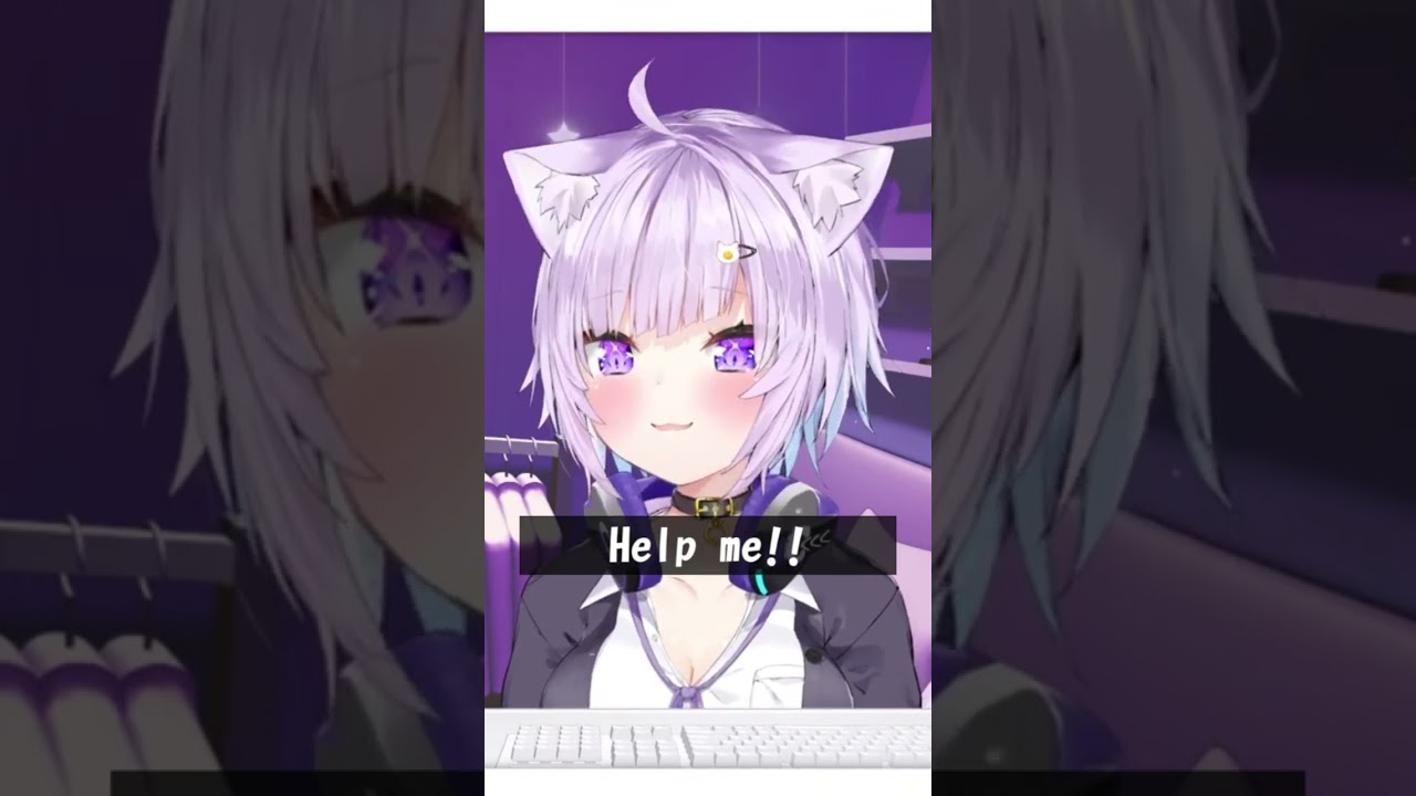 Help me!! #Shorts #ホロライブ #猫又おかゆ