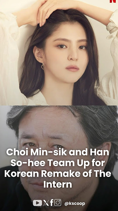 Did you know The Intern is getting a Korean remake?#kdrama #hansoohee #choiminsik #theintern