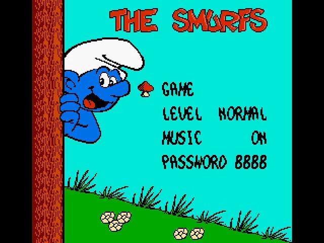 NES Longplay [007] The Smurfs (EU)
