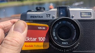 Kodak Ektar 100 On The Pentax 17 River Walk Film Photography In Melbourne