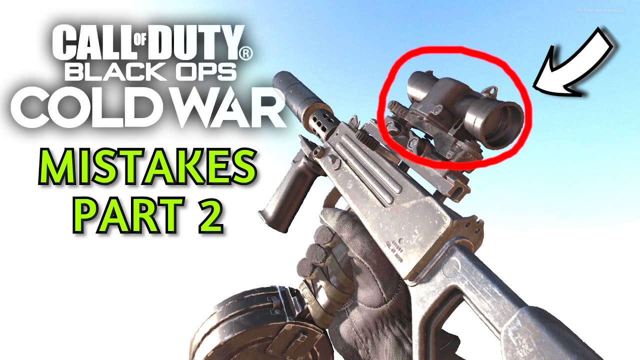 Everything wrong about guns in COD Black Ops: Cold War PART 2 - YouTube